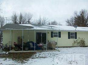back of home/ fenced yard
