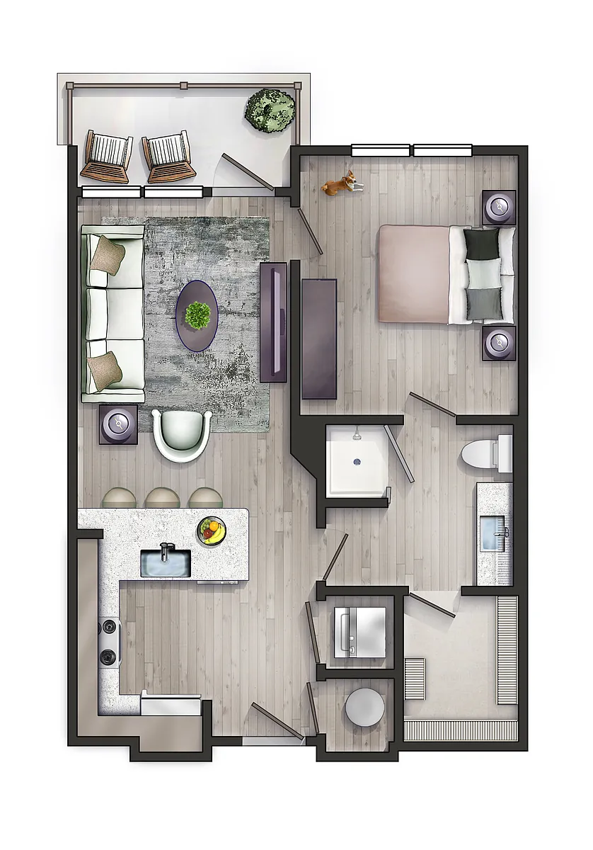 Floor plan A2