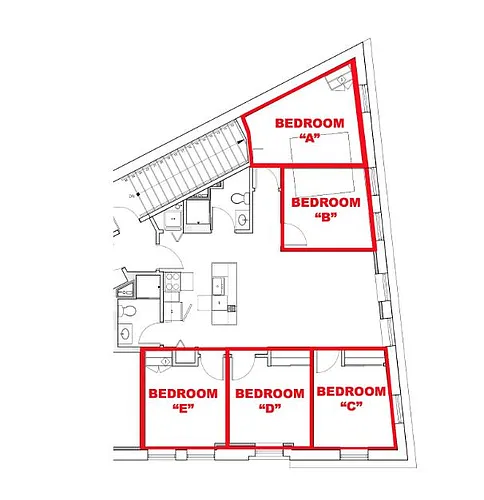 Floor plan 302 402