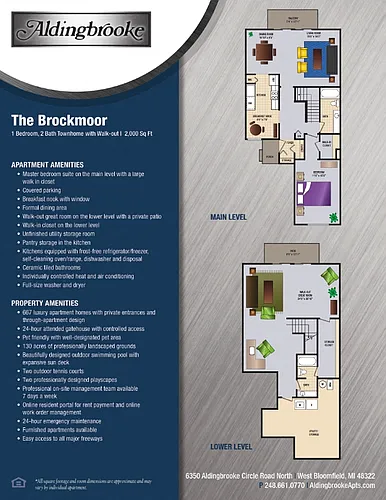 Floor plan Brockmoor