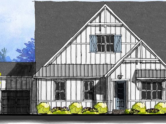 Covina - Modern Farmhouse 3-Car Side Load Garage Note Renderings may show optional features