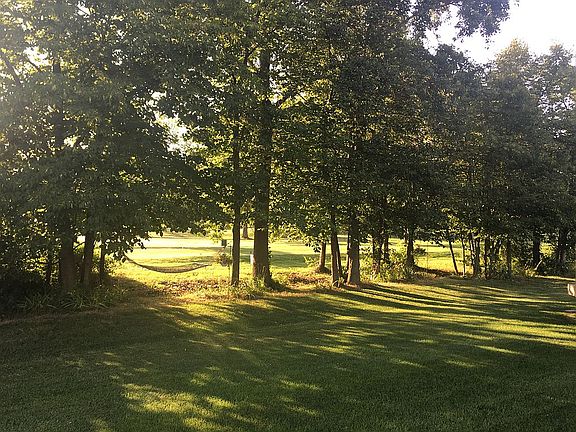 Summer view of golf course
