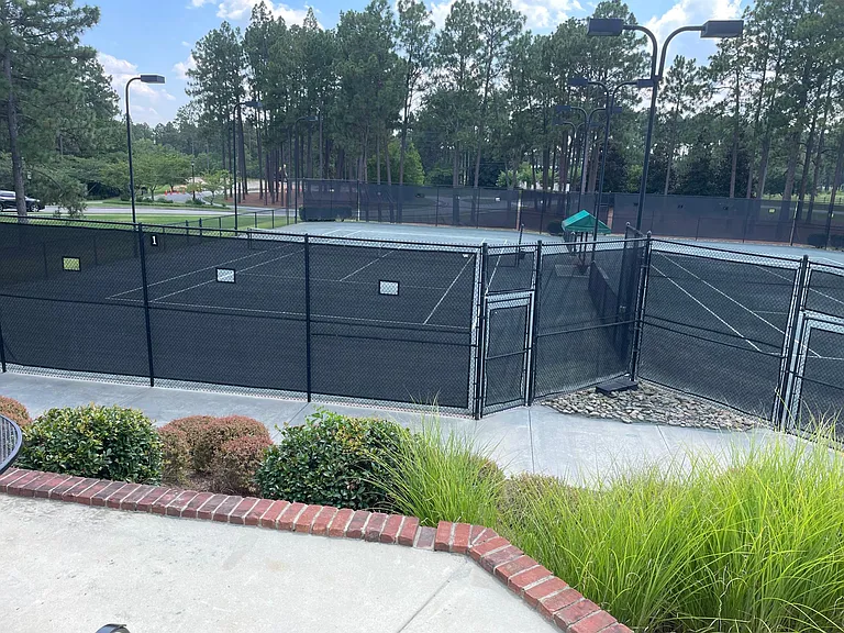 More tennis courts