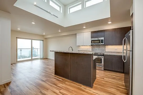 Top floor unit, kitchen.
