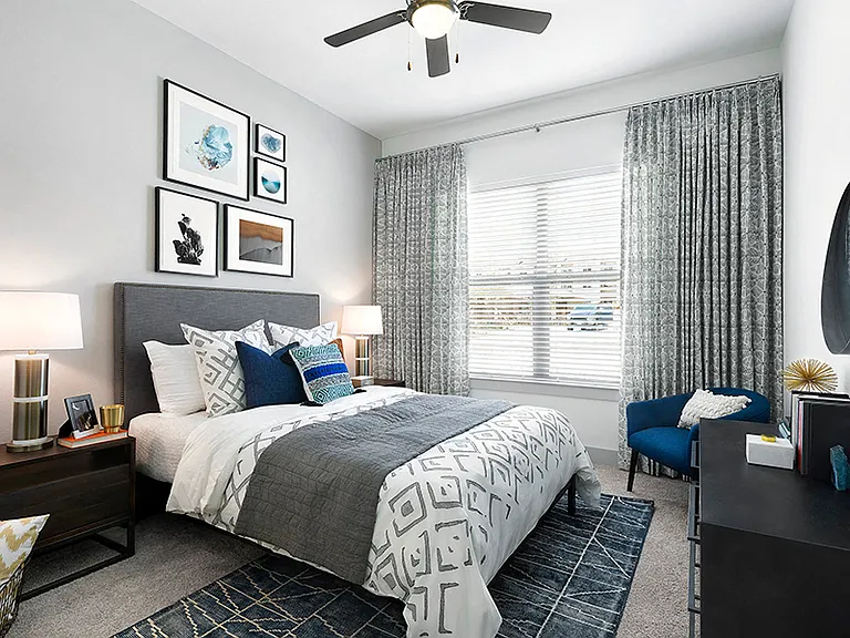 Anaqua Model Guest Bedroom