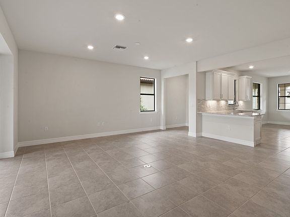 Gathering room located off the Kitchen