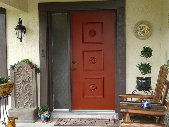 Covered Portico Entry