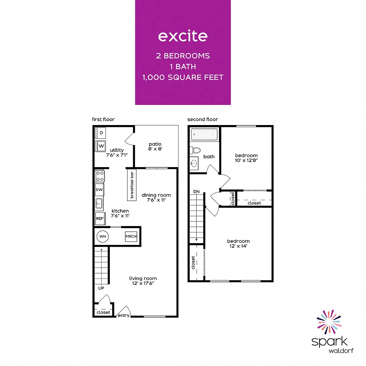 Floor plan Excite