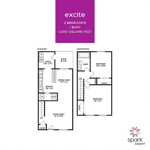 Floor plan Excite