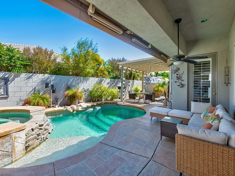backyard pool