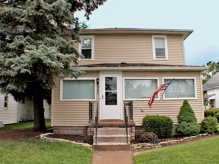 Front of Duplex home