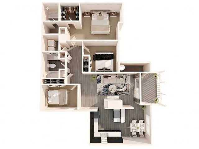 Floor plan Triple Crown