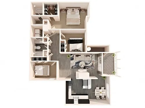 Floor plan Triple Crown
