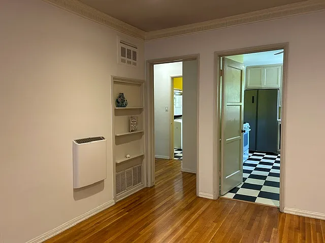 Beyond the living room more space in both directions