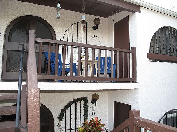 View of porch from walkway