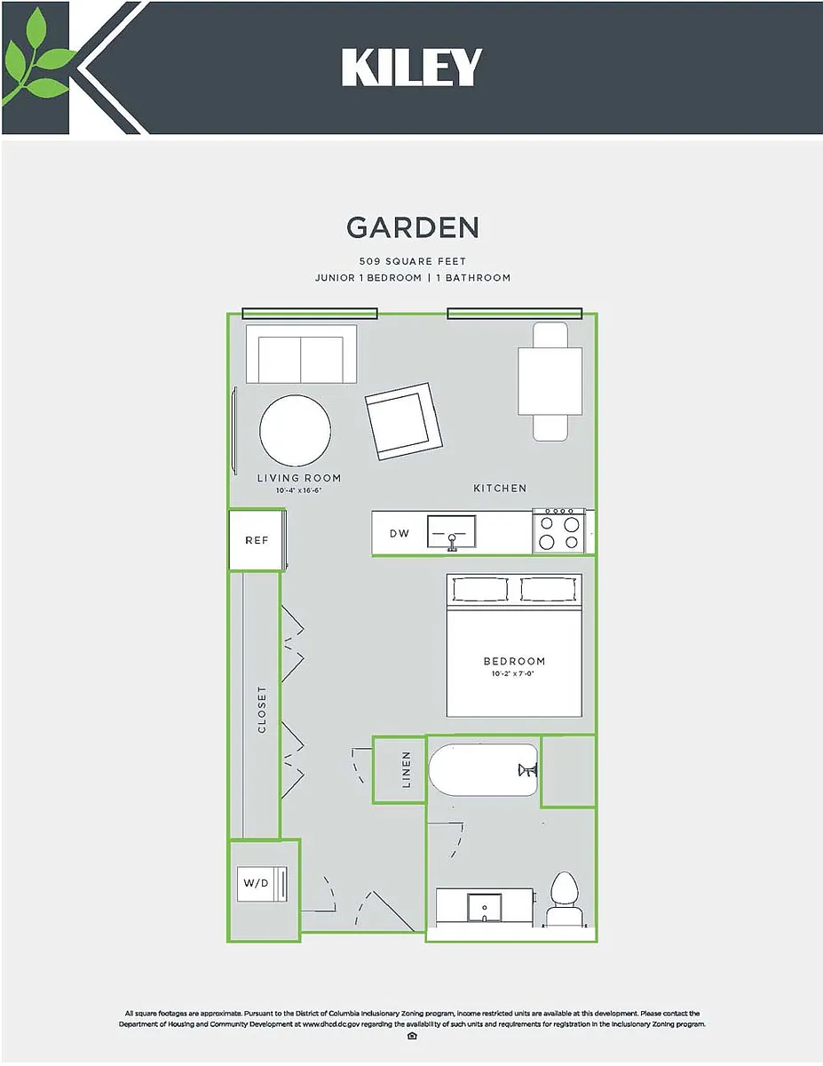 Floor plan Garden