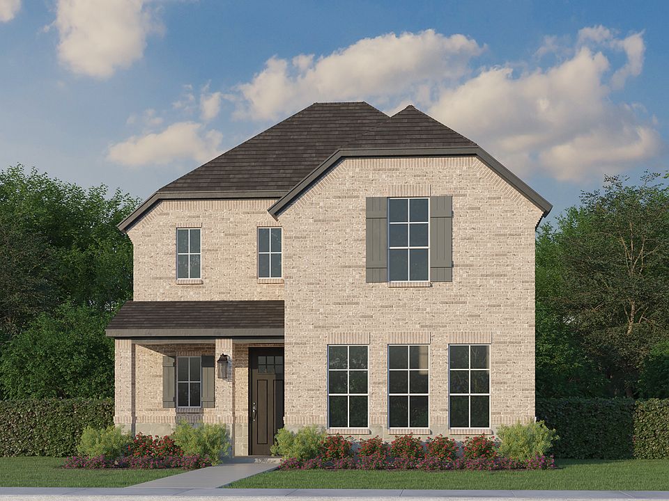 Plan 1456 Elevation E w Stone