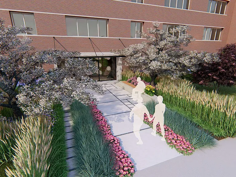 Whispering Oaks Entrance rendering