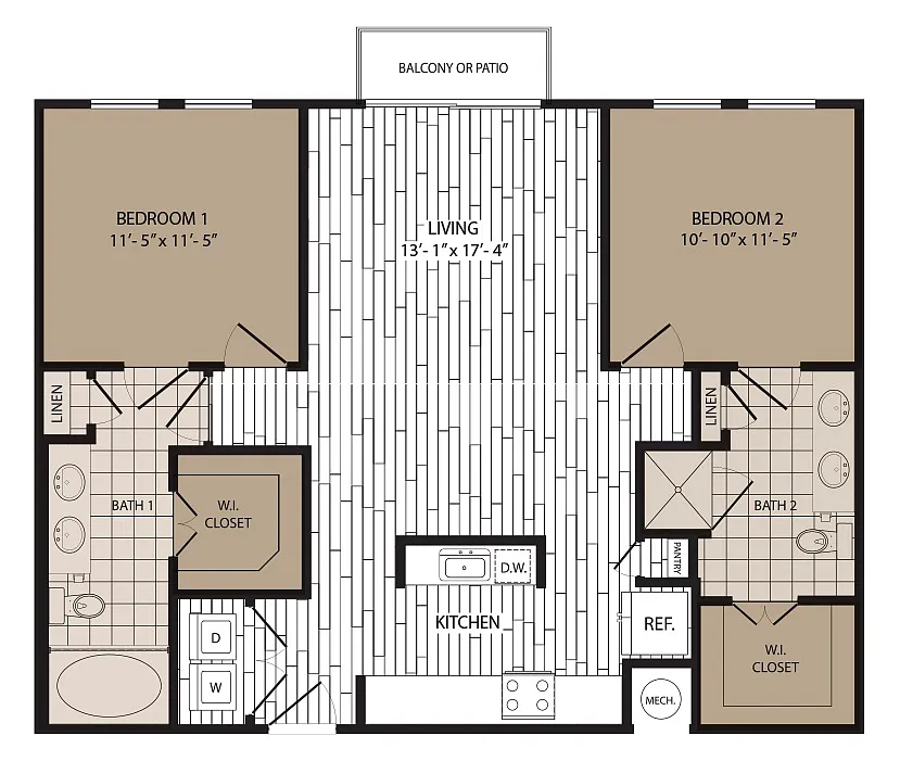 Floor plan B1 Essential Housing
