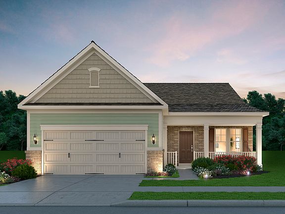 Castle Rock Exterior Rendering - Elevation 5 at Montebello in Sterling, VA.