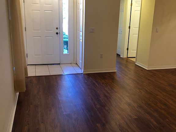front door into living room