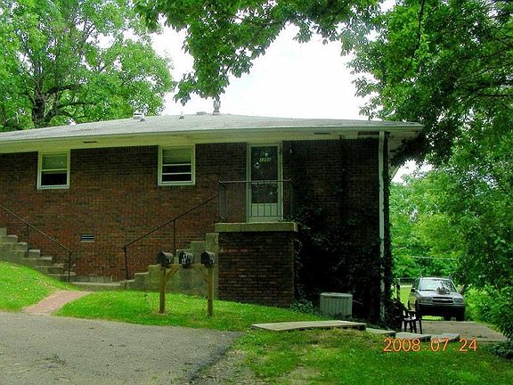 back of house where you park