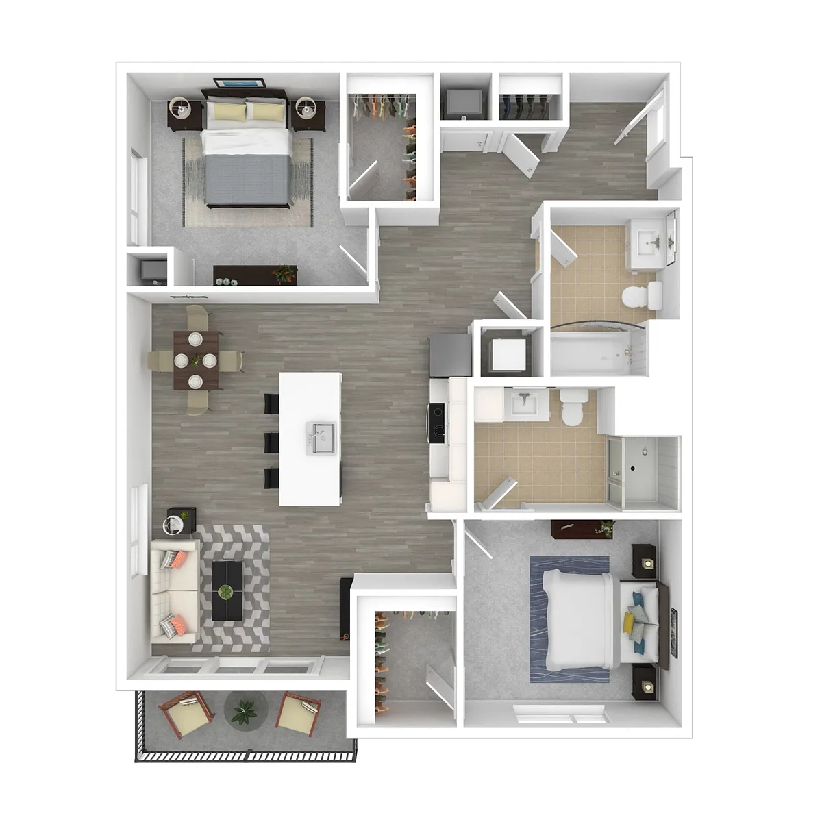 Floor plan Style B4.2