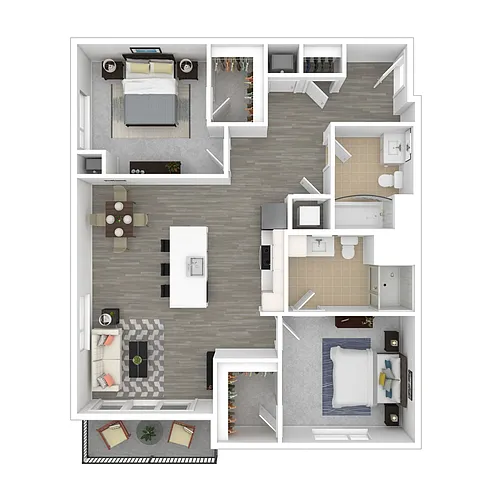 Floor plan Style B4.2