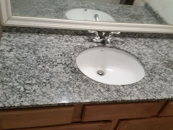 new cab, sinks and granite 