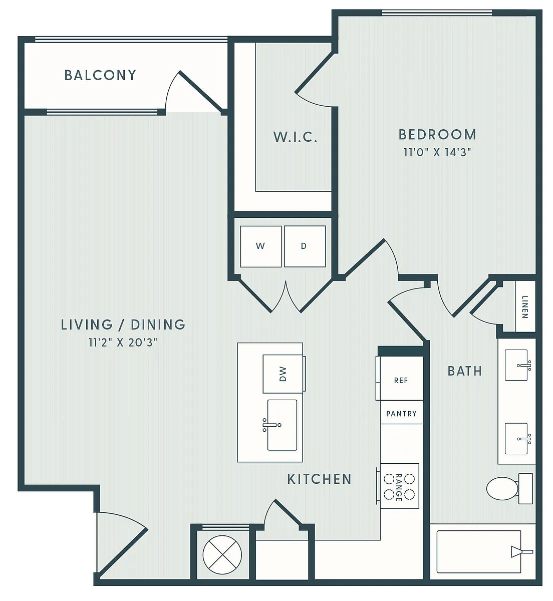 Floor plan A2