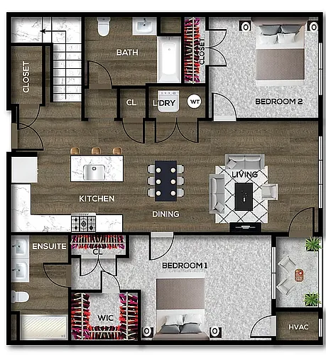 Floor plan Alpine Preferred