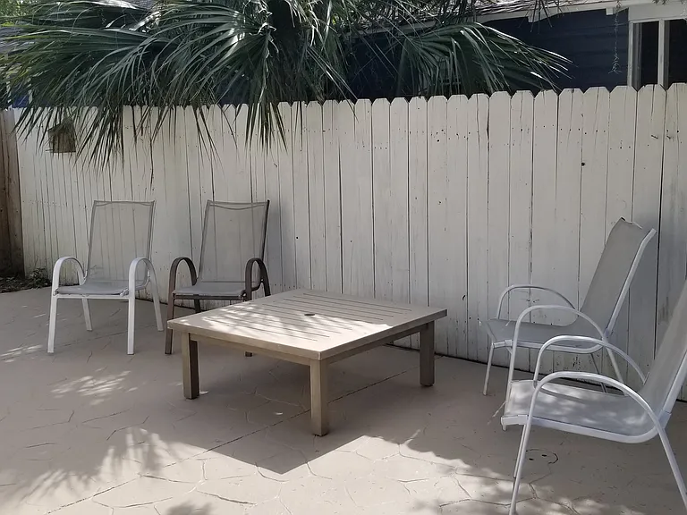 Back patio