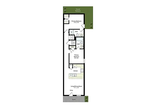 Floor plan Ridglea Right