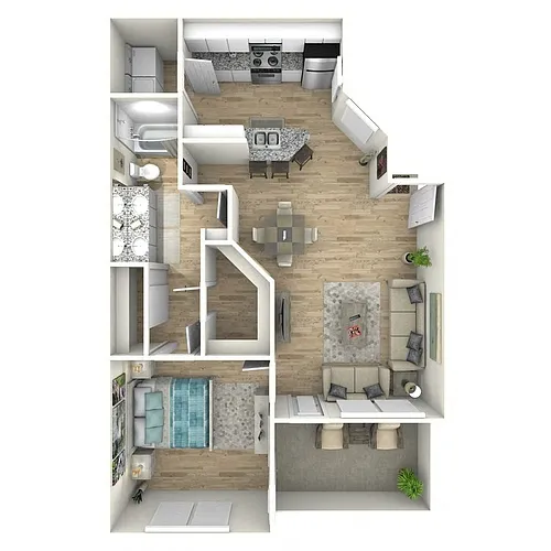 Floor plan The Schooner