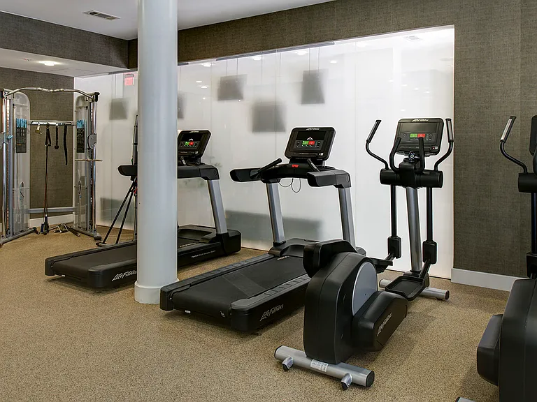Fitness center is open 24/7