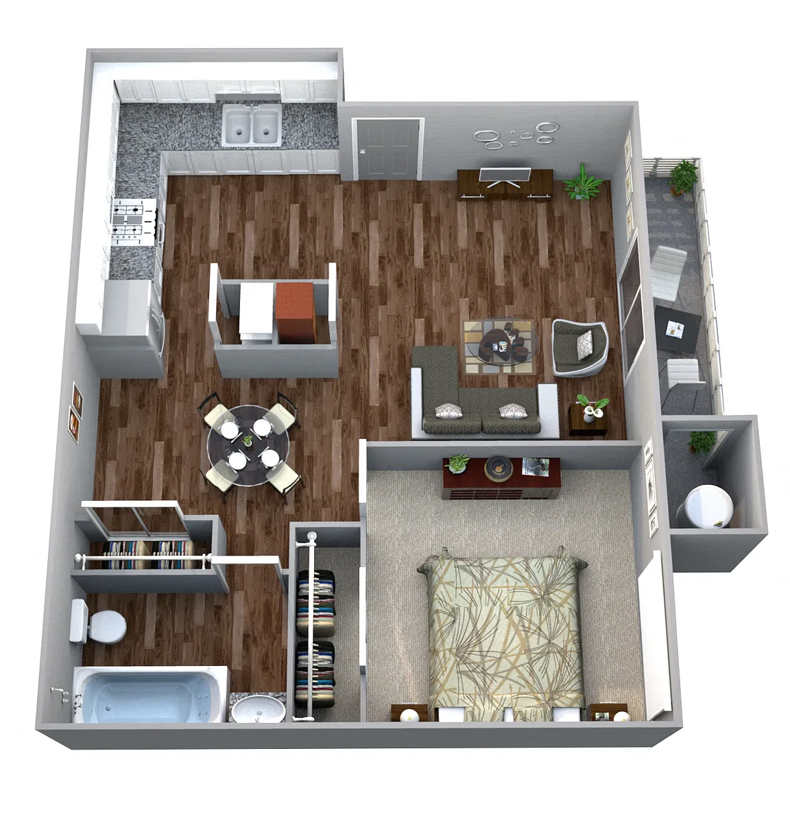 Floor plan Plan A