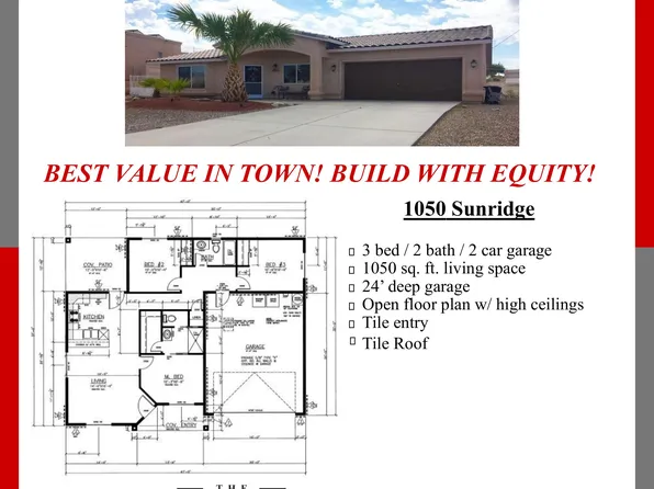 Sunridge Plan, South Lake Havasu