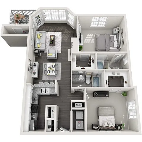 Floor plan Gardenia