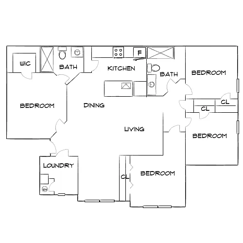 Floor plan Design 4A Premier