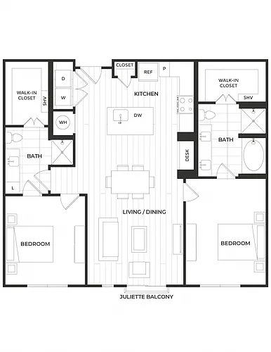 Floor plan R