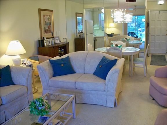 Living room with sleeper sofa and love seat