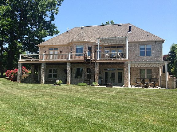 Rear view from the lake