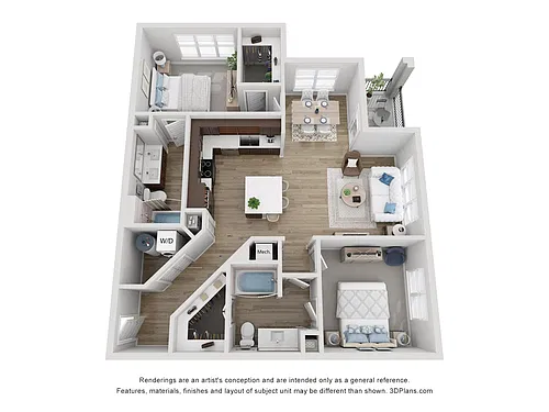 Floor plan B3