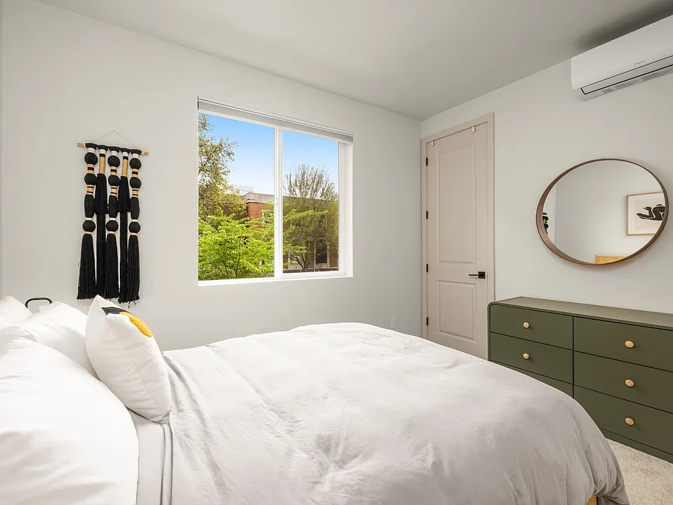 walk in closet in primary bedroom