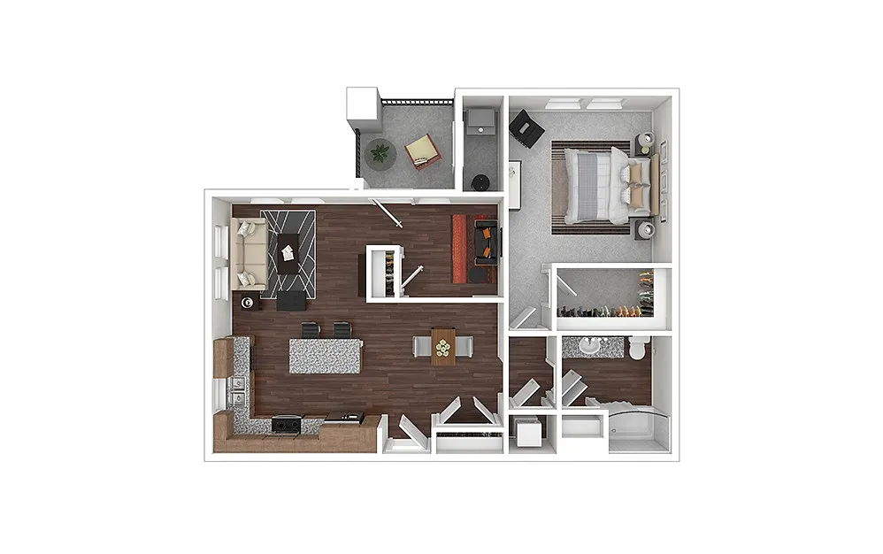 Floor plan Appaloosa Renovated