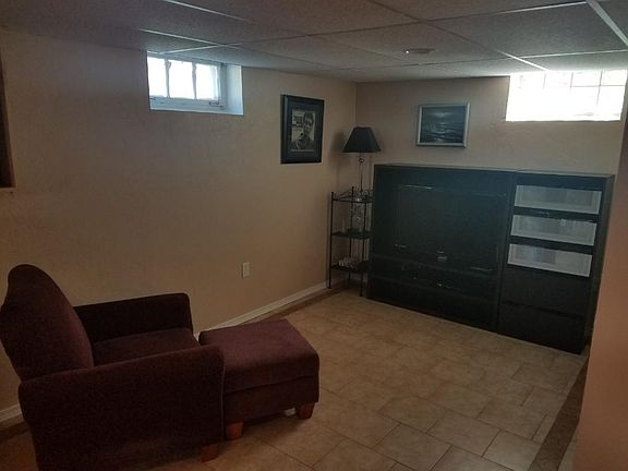 Finished basement.