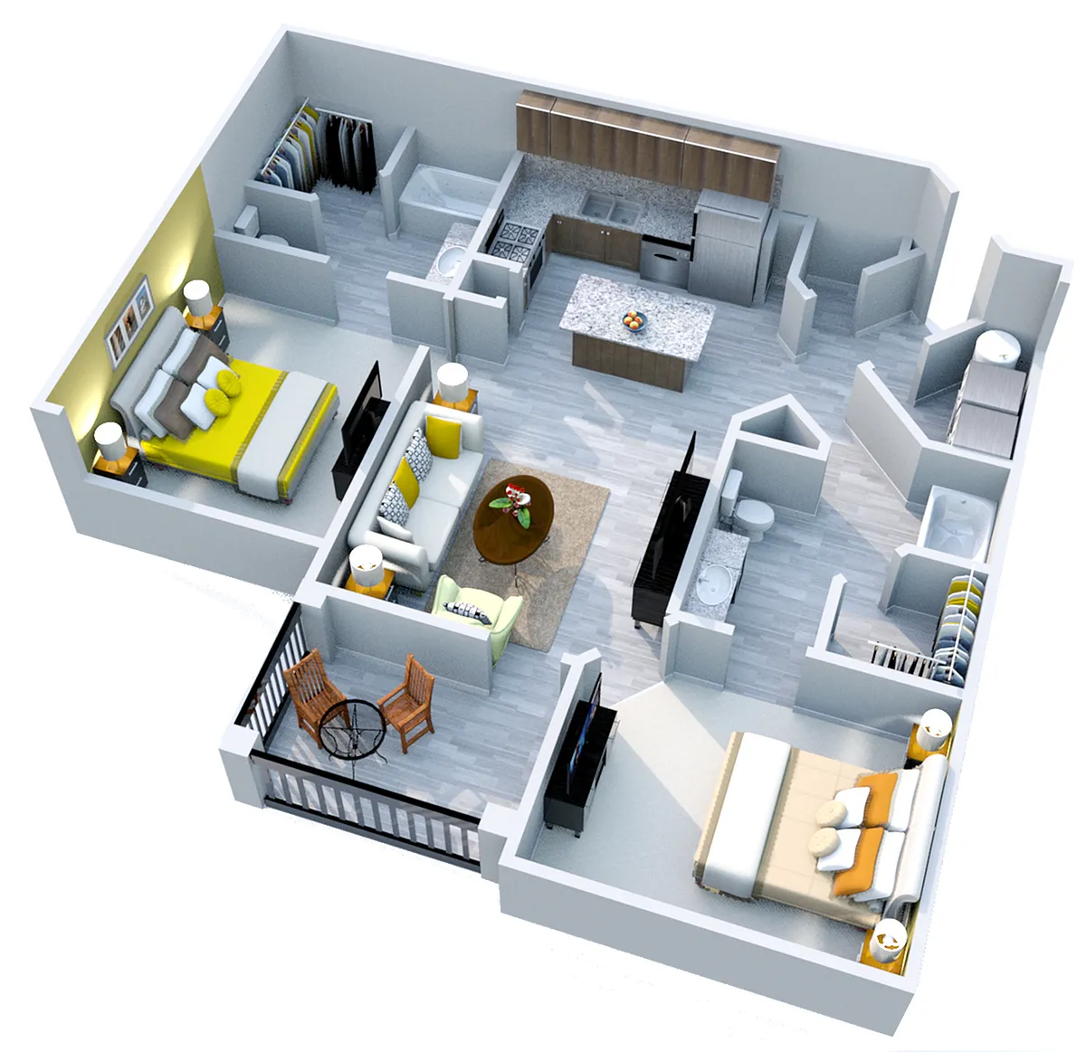 Floor plan Magnolia