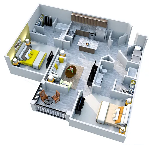 Floor plan Magnolia