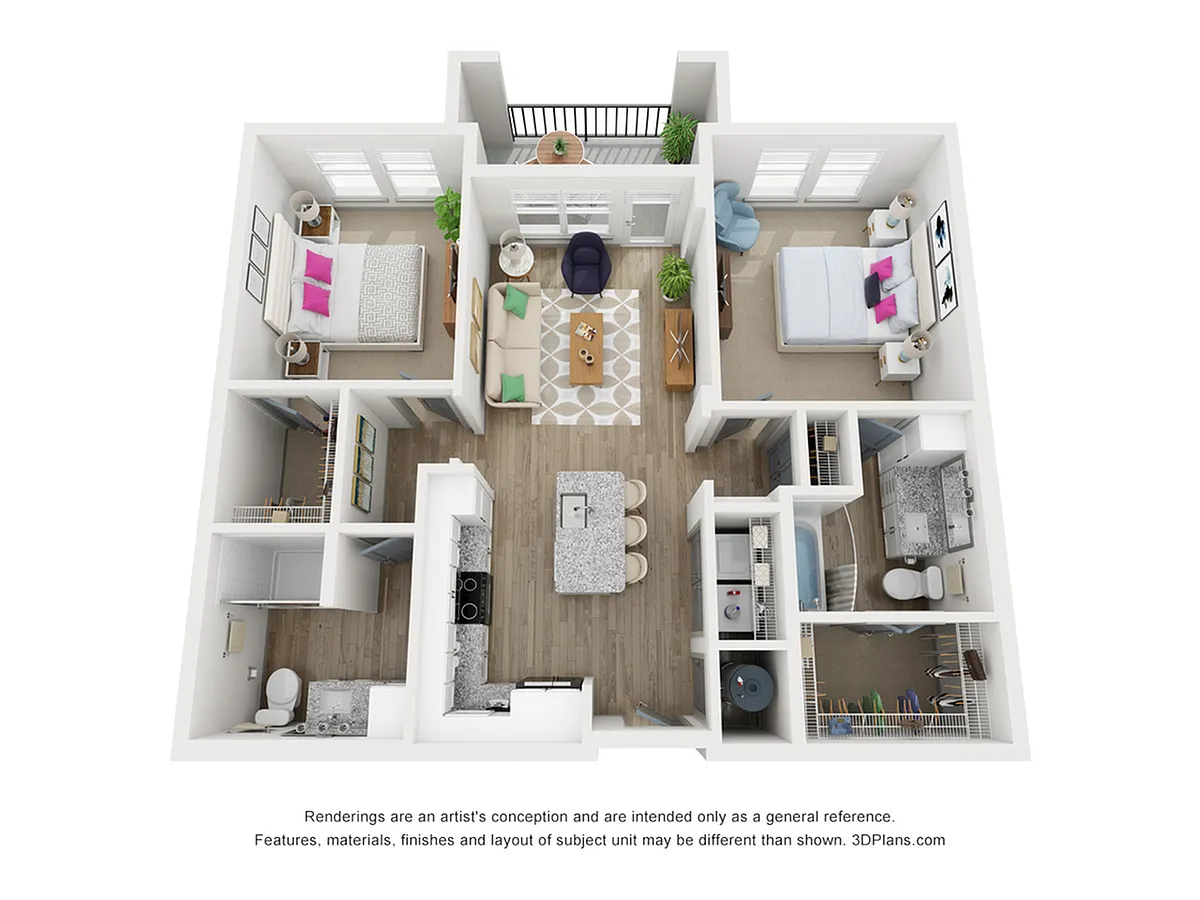 Floor plan B1