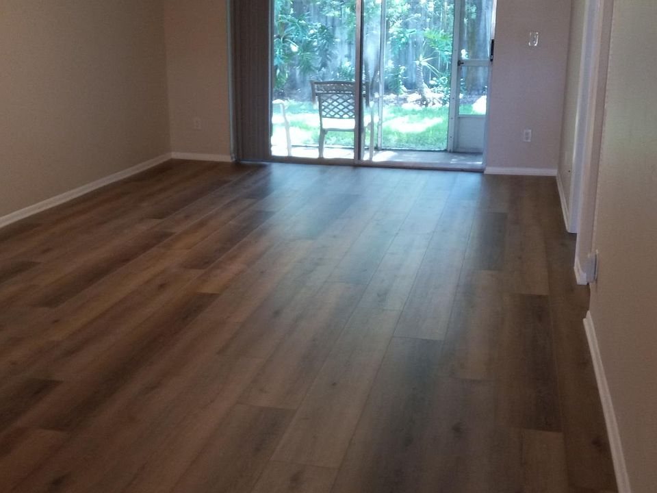 Living room New luxury vinyl floors.